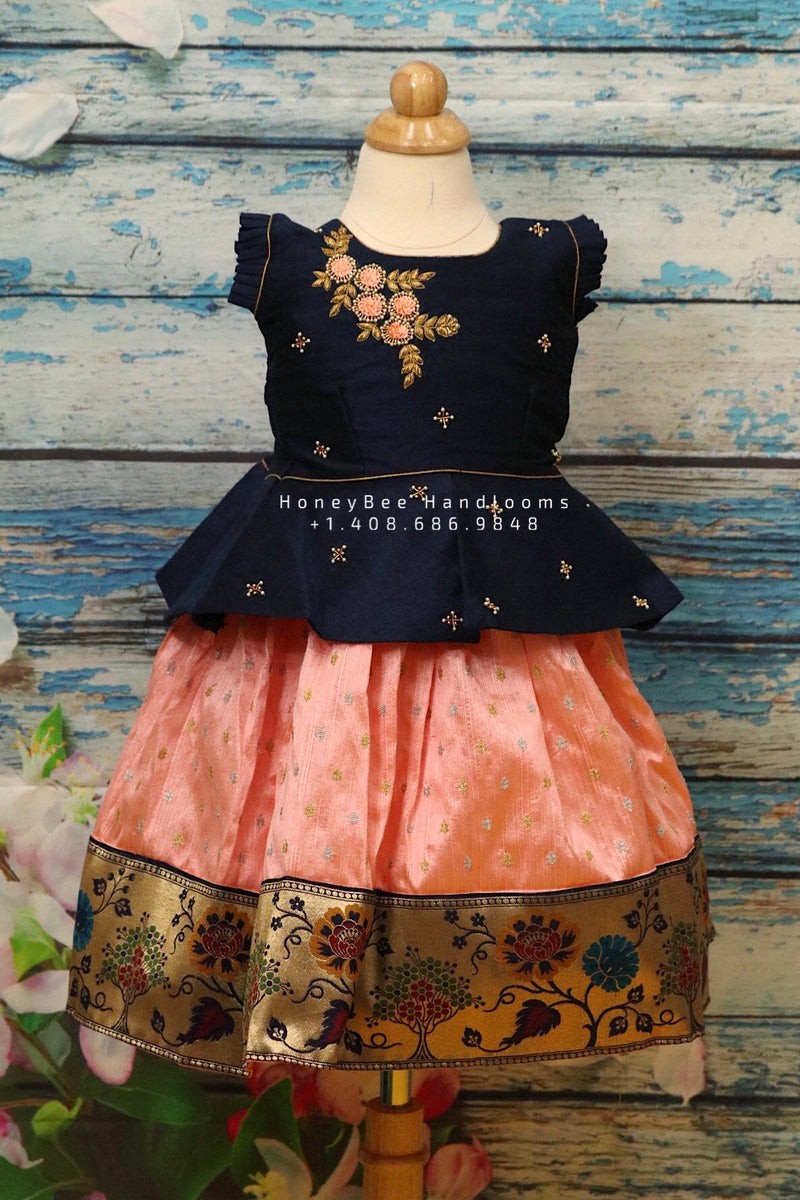 Little girl best sale lehenga dress