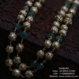 Multi Color Bead Necklace South Sea Pearls Beads necklace SHABURIS