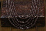 Kanaka pushyaragam Bead Necklace SHABURIS