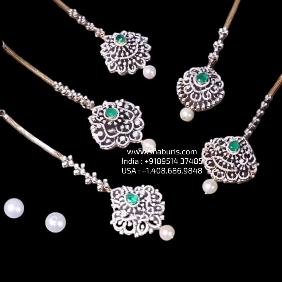 Pure Silver Maang Tikka