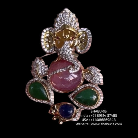 Diamond pendant,Swarovski Diamond Jewelry Designs,South Indian Jewelry,latest indian jewellery Designs -SHABURIS