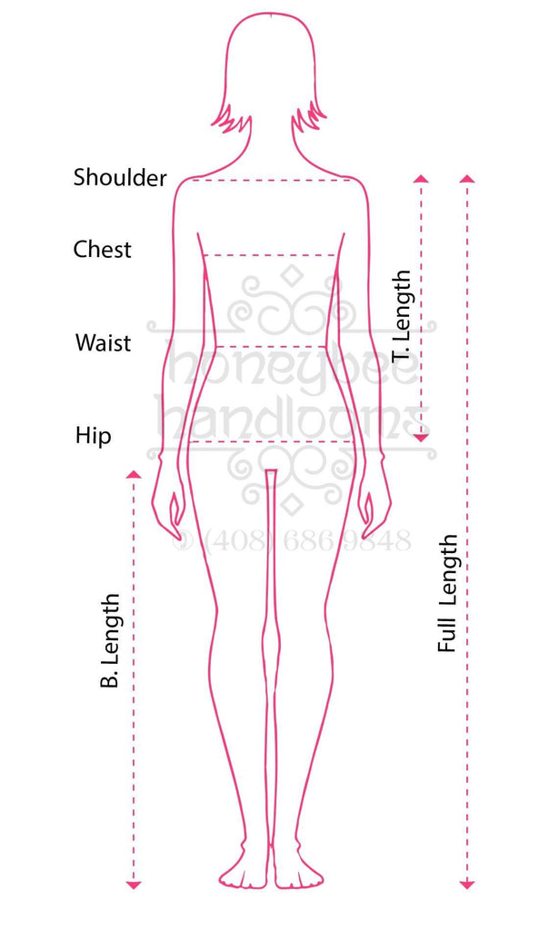 Measurement Guide for Women's Tops, Dresses, and Skirts