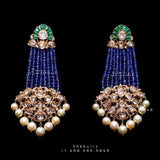 Passa Jewelry,Passa Jewellery,Pure Silver Jewellery ,Passa Earrings,Pakistani Jewelry -polki-kundan-swarovski-SHABURIS