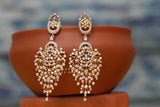 Cocktail Jewelry Indian,Cocktail Earrings,Fashion Jewelry in Silver,Indian Earrings,Indian Jewelry,High End Jewelry-NIHIRA-SHABURIS