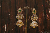 Pure Silver Jewellery Indian ,diamond jhumka ,Big Indian Studs,Jhumkas,Indian Bridal,Indian Wedding Jewelry,pure Silver jewelry-SHABURIS