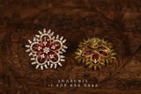 Diamond studs,jhumki,buttalu earrings,ruby jhumka,kundan jhumka,lyte weight jewelry,ruby stud, indian jewelry, gemstone jewelry