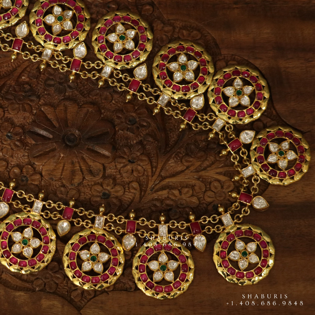 Amazon.com: IndianFashionTrend Women's Beautiful Diamond Necklace Bridal  Wedding Indian Jewellery Bridal Jewelry Set: Clothing, Shoes & Jewelry