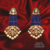 Passa Jewelry,Passa Jewellery,Pure Silver Jewellery ,Passa Earrings,Pakistani Jewelry -polki-kundan-swarovski-SHABURIS