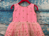 Kids frock | designer dress | pink dress | New Born Baby Girl Dress | Indian Kids Girl Dress | Kids lehenga |Handloom Dress