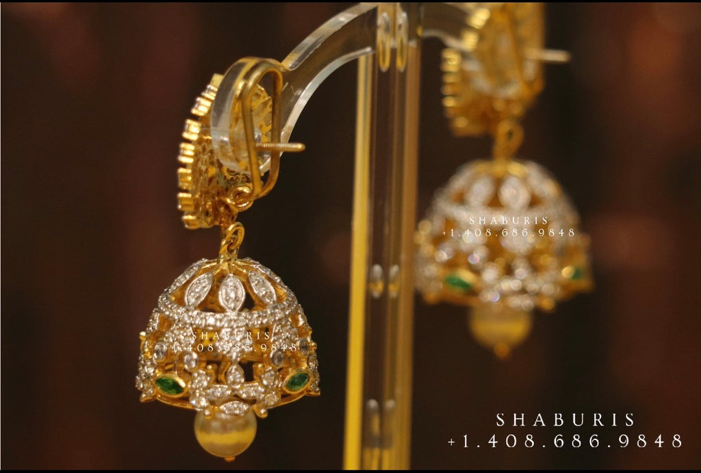 Earrings Buttalu Designs by Joyalukkas - Jewellery Designs